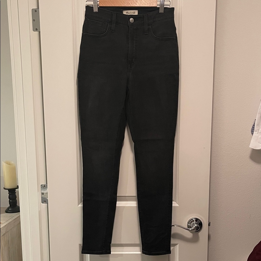 Madewell Curvy Roadtripper Women's High Rise Black Jeans Size 26
